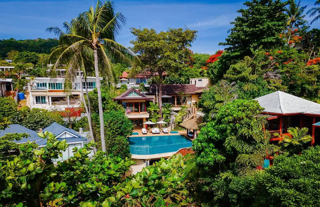 Aluna Villa - Oceanfront 4 Bedroom Villa Near Kata Beach, Phuket Thailand-1